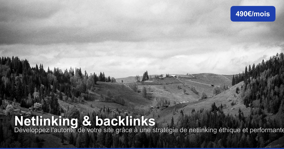 Netlinking & backlinks
